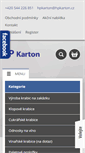 Mobile Screenshot of hpkarton.cz